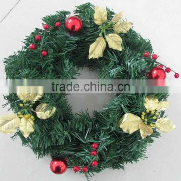 New design decorative xmas wreath artificial