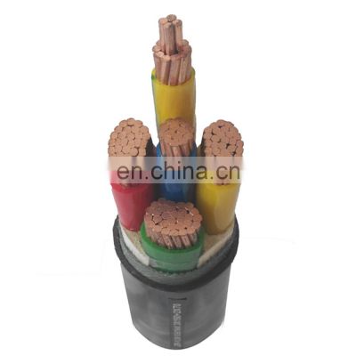 0.6/1kv N2xy Xlpe insulated Lv cable 4-core steel wire armored PVC sheath flame retardant UV protection