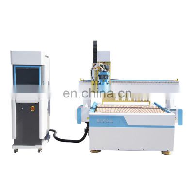 1325 CNC oscillating knife type EOT-3 atc cnc router machine for large industrial purpose