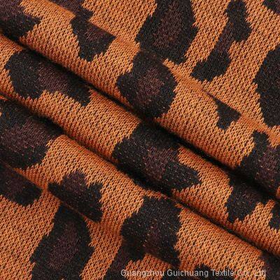 Manufacturers custom polyester ammonia knitted jacquard fabric