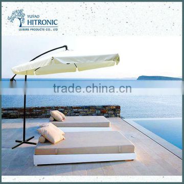 White beach umbrella adjustable sunshade umbrella manufacturer China