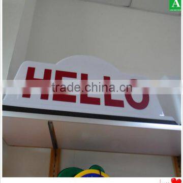 Wholesale vacuum thermoforming advertising plastic light box display