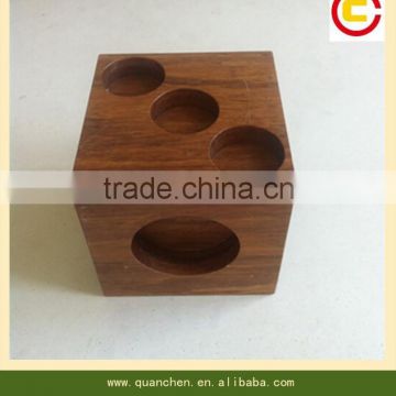 Eco-Friendly cheap bamboo candle holder
