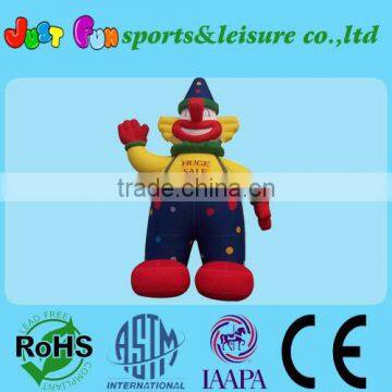 inflatable clown cartoon