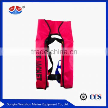 Surfing marine automatic inflatable life jacket