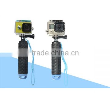 Handheld wireless underwater bluetooth selfie stick monopod with floating stick