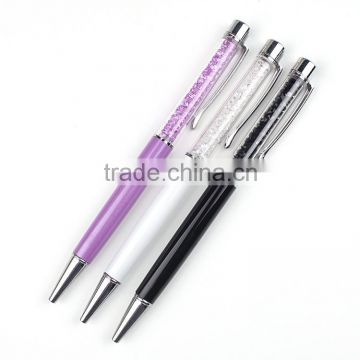 Fancy gift promotion metal ball pens advertising personalized crystal ballpoint pen with logo printing                        
                                                Quality Choice
                                                                 