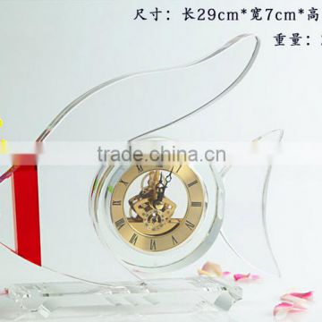 Pujiang crystal fashion crystal clock