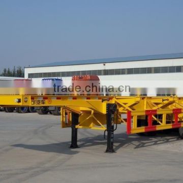 skeleton-type semi trailer for container