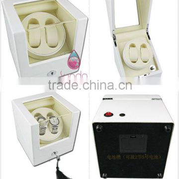 Wholesale white wooden watch winders with high quality