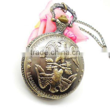 fashion double eagle watch on chains