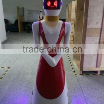 Beautiful Humanoid Robot for Geeting Guests