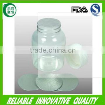 Aluminium foil bottle sealer,induction foil liner for PET PP PS PET bottles