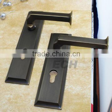 Brass KB lever door handle extender