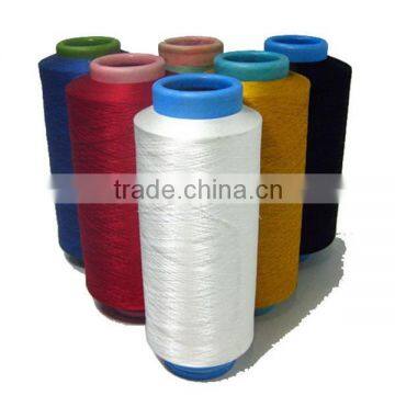 polyester high elastic yarn pbt yarn (both raw white and dope dyed)