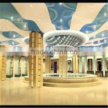 PVC Stain Decorative Antifire Antimoisture Ceiling film