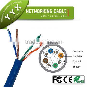 yueyangxing UTP cat5 network lan cable brands shielded