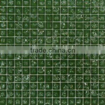 Crackle crystal glass Mosaic tile of bathroom (PMGA052)