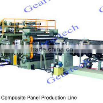 Aluminium composite panel machine