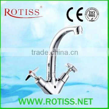 Hot selling high quality RTS8838-2 double handle washbasin mixer