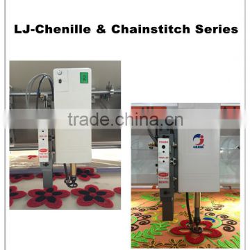 LJ automatic embroidery machine chenille chainstitch for sale
