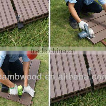 Fashion WPC Hollow Decking Board For Outdoor Decking