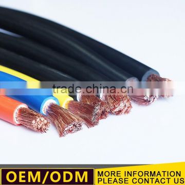 welding cable manufacture copper black welding cable