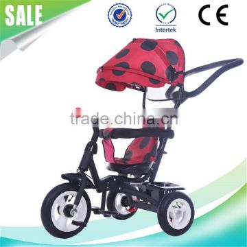 Custom made foldable kids trike cheap kids tricycle stroller with CE, EN71