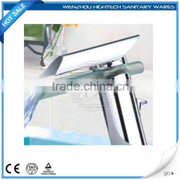 Made in China 2014 Glass Waterfall Basin Tap