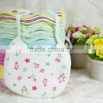 Trangle Cotton waterproof baby bib Wholesale