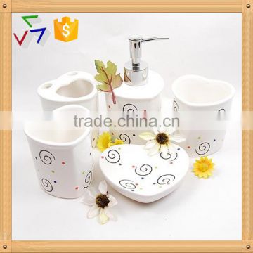 Beautiful ceramic bath accessory fresh decal