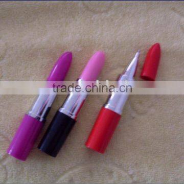 office use lip stick pen for Alibaba IPO in USA, home pen, school pen