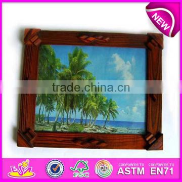 Newest wooden picture frame,Eco-friendly Decorative Wooden Picture Frame,Wooden Photo Frame for children WJ276859