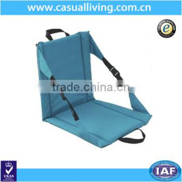 Folding Beach Chair - Folding Stadium Cushion Seating Camping Backpacking Chair