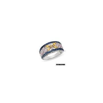 Sell 14k Gold Sapphire and Diamond Ring