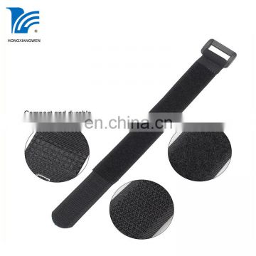 Fastening Wrap Hook and Loop Strap with Plastic Buckle