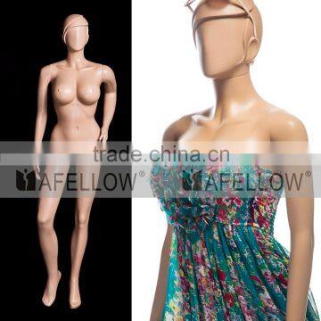 M009-XFF01 New Fashion Economic design Standing plastic mannequin female mannequin for female