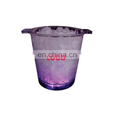 Hot Sale Eco-friendiy Cheap Price Plastic Led Ice Bucket