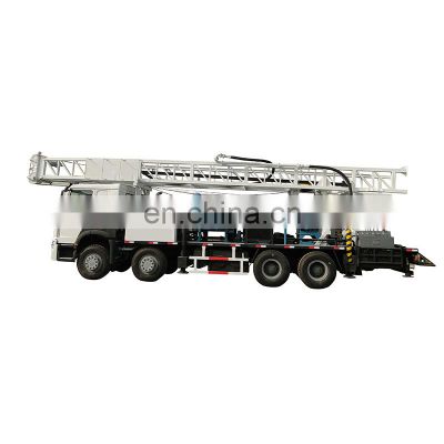 factory price 600m portable truck mounted rotary water well drilling machine / water well drilling rig