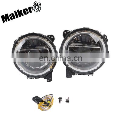 2020  Hot selling  LED  Headlight  For Jeep Wrangler  JL  2018 + accessories  Headlamp  From Maiker offroad