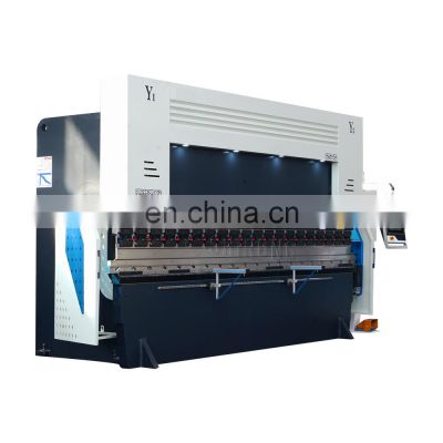 WC67K-400T/5000mm Bending Machine CNC PLC manual sheet bending machine 63Ton hydraulic nc press brake machine