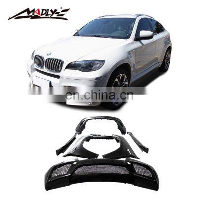 2008-2014 E71 X6/X6M OEM style body kit for BMW X6M body kits for BMW X6 E71 to X6M OEM body kits