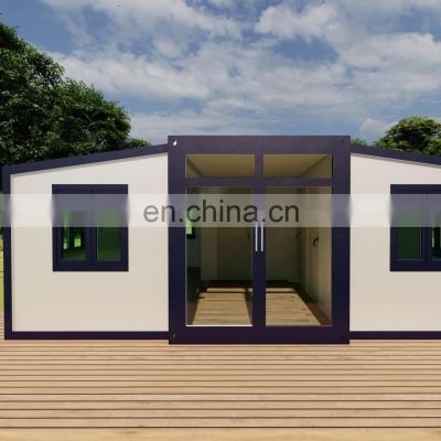 20ft low cost prefab container house shop design