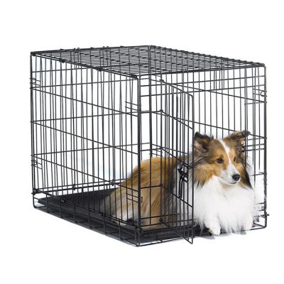 High Quality Folding Playpen For Pets Stackable Dog Kennel Cage Indoor Double Doors Large Wire Dog Breeder Cage