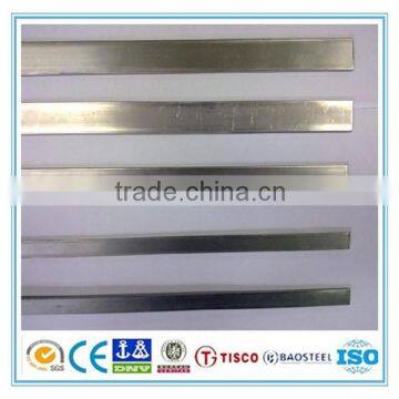 Gold supplier 321 Stainless steel flat bar