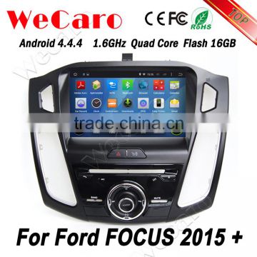 Wecaro WC-FF8088 Android 4.4.4 car dvd player 2 din for ford focus touch screen radio 2015 TV tuner