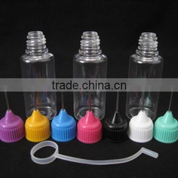 15ml e liquid bottle with needle cap