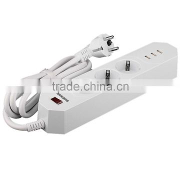 PCT Certification passed socket,Multiplug universal adapter ,eu charger with socket