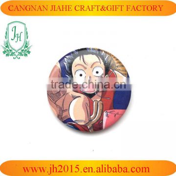Promotional high quality cheap price custom button badge tin badge