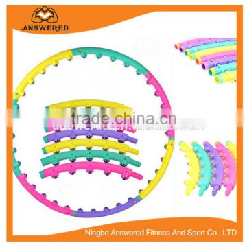 Multi-function 38inch/34.6inch Diameter Large, Weighted Detachable Masssage Hula Hoop for Workout, GYM, Lose Weight